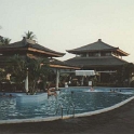 IDN Bali 1990OCT04 WRLFC WGT 010  Back to the hotel for a quick dip to freshen up before heading out on the town ..... again : 1990, 1990 World Grog Tour, Asia, Bali, Indonesia, October, Rugby League, Wests Rugby League Football Club